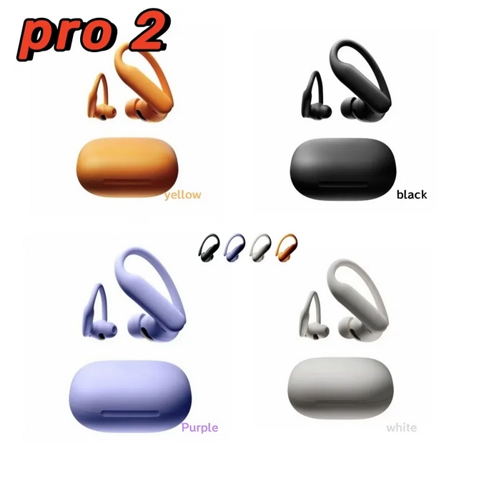 Beat Pro2 Wireless Headphones Earbuds Noise Reduction Bluetooth Earphone Light Sensing Sports In Ear Headsets with Bag