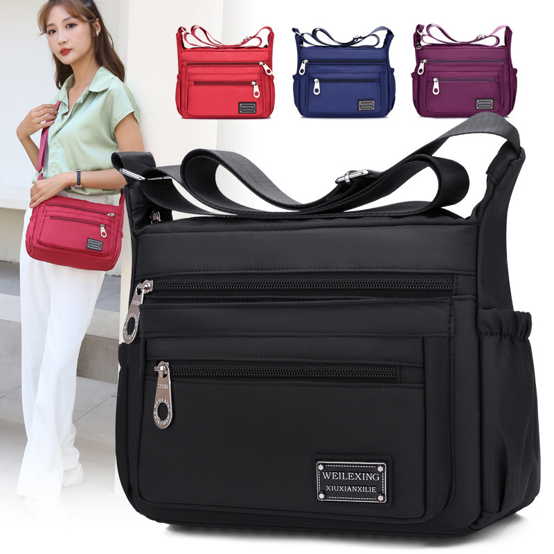 Luxury Bag Free Shipping Designer Bag Middle-aged Mom Single Shoulder Crossbody Bag Women Fashion Casual Lightweight Oxford Cloth Mommy Bag Canvas Bag