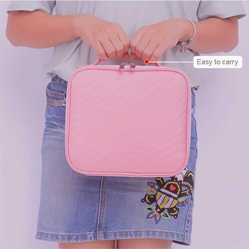 Makeup Train Case Makeup Bag Cosmetic Case With Adjustable Dividers For Makeup Bes Travel Makeup Case Y250808