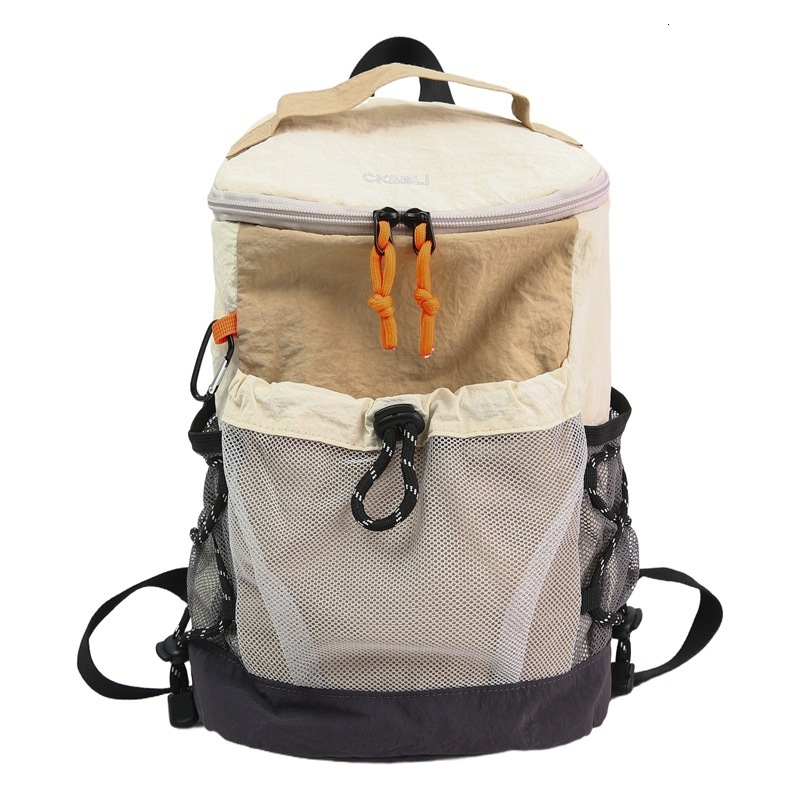 2025 Autumn New Neutral Style Backpack New Fashionable And Simple Style Small Backpack Large Capacity Outdoor Backpack Contrasting Color New Designer 
