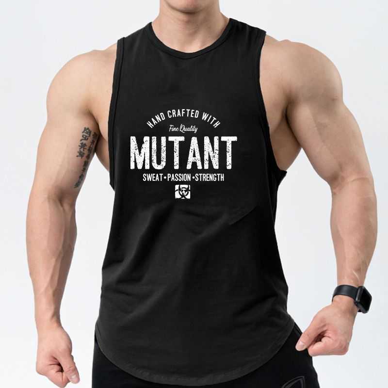 Loose sports vest for men; sleeveless training t-shirt for summer quick-drying and breathable workout; ironing vest for basketball L250808