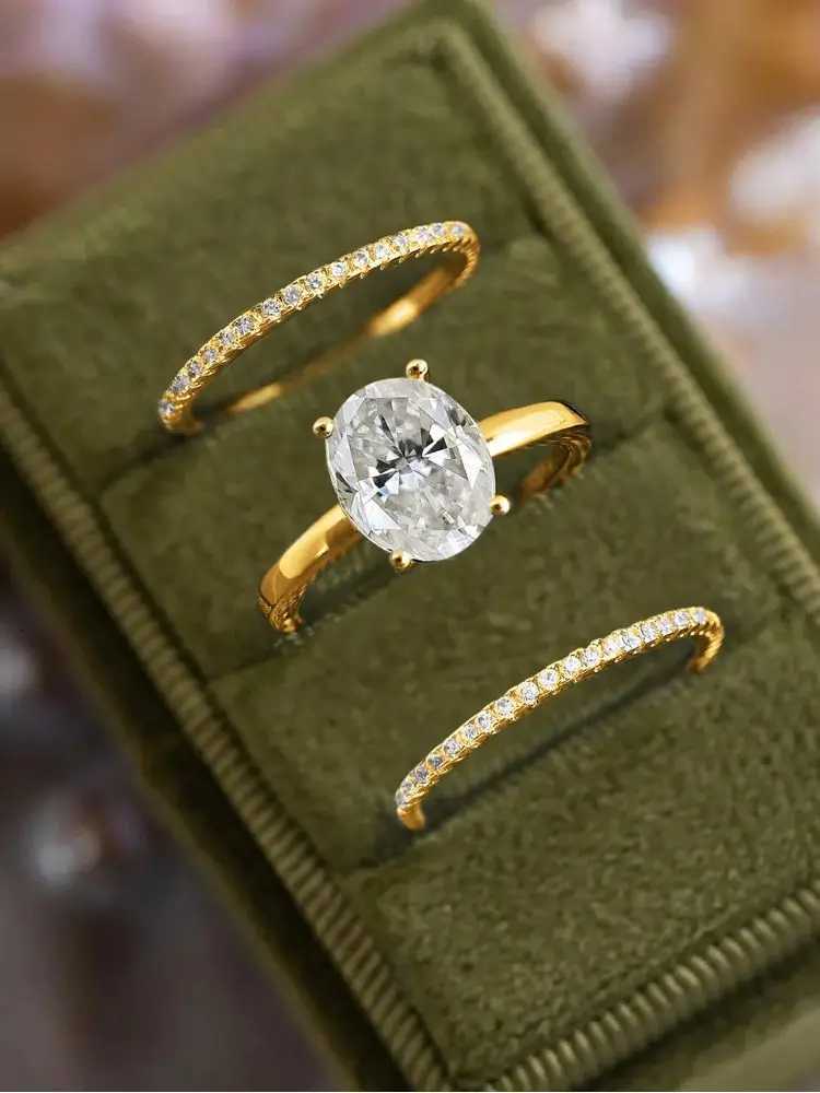 925 Sterling Silver Gorgeous Classic Shining Zircon Ring For Women Wedding Prom Party Luxury Fashion High Quality Fine Jewelry Y250808