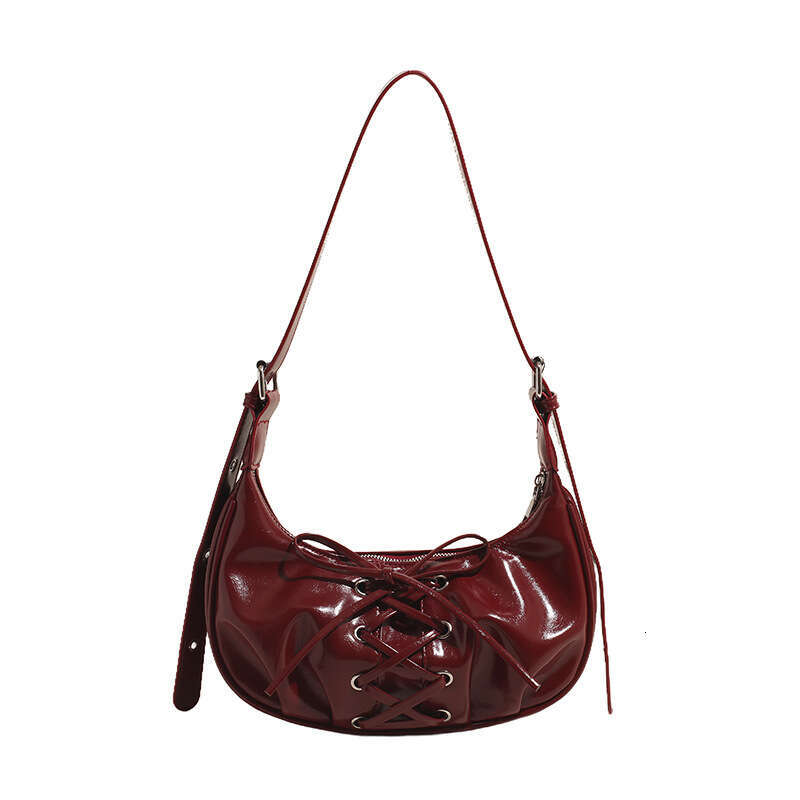 High-end Elegant Bowknot 2025 New Sweet Cool Hot Girl Single Shoulder Underarm Niche Dumpling Bag