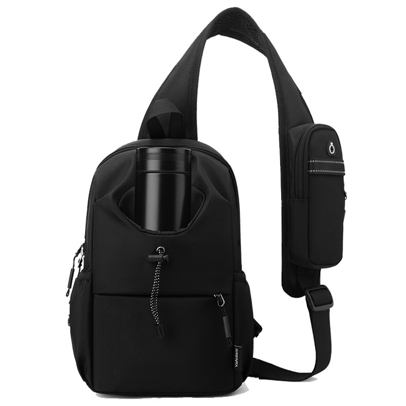 designer bag Men's Chest Bag Oxford Cloth Water Bottle Bag Water-Resistant Single Shoulder Chest Bag Large Luxury bag Capacity Commuter Crossbody