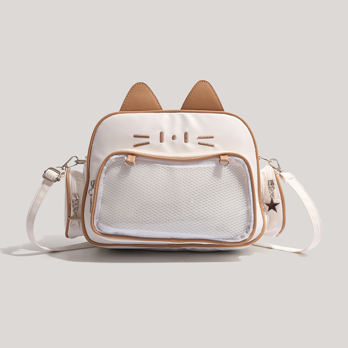 2025 fashion Autumn New Women s Backpack Fashion Cool Hot Girl Mechanical Cat Cute Small Backpack New Fashion Travel Backpack New Designer Backpack