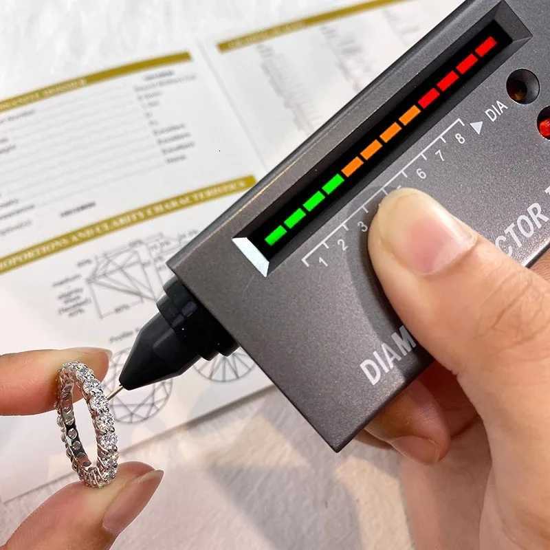 2.2ct-7ct D Color Moissanite Diamond Rings for Women Fine Jewelry 925 Sterling Silver Eternity Band Wedding Engagement Ring Y250808