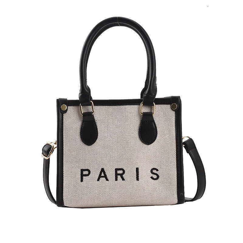 2025 bags New Women's Designer Canvas Embroidered Tote Luxury Commuter Shoulder Tote Crossbody Bag