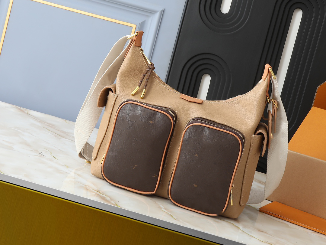 2025 New Designer Fashion Handbag High Quality Postman Bag Women's Adjustable Wide Shoulder Strap Shoulder Bag Fashion Women's Handbag Tiffany 5A