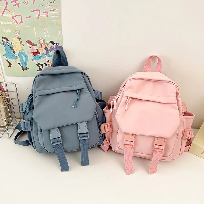 Fashion Kawaii Mini Backpack Women Shoulder Bag for Teenage Girls Multi-Function Small Bagpack Ladies Travle School Backpacks 250807