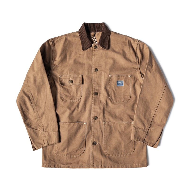 Two-Tone Color Four Bag Jacket for Versatile Style