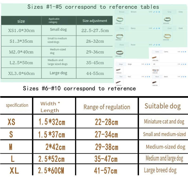 Designer Dog Collars Harness and Leashes Set Soft Adjustable Printed Classic PetCollar Leash Sets for Small Dogs Outdoor Durable