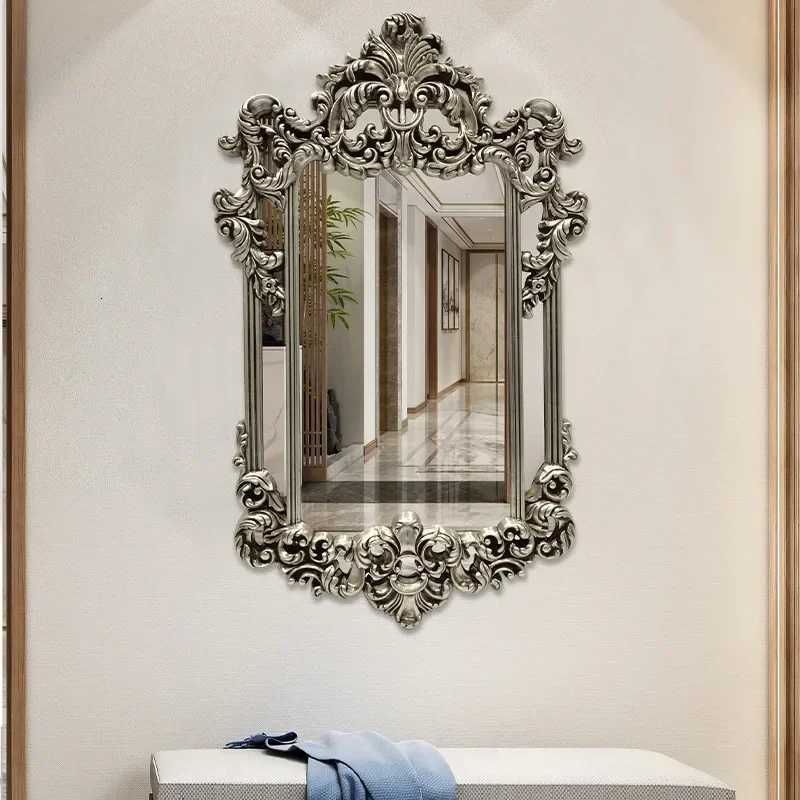 Bathroom Mirror Luxury Living Room Wall Decoration Cosmetic Mirror Wall Hanging Decor Kawaii Mirror Room Decor Aesthetic Z250807