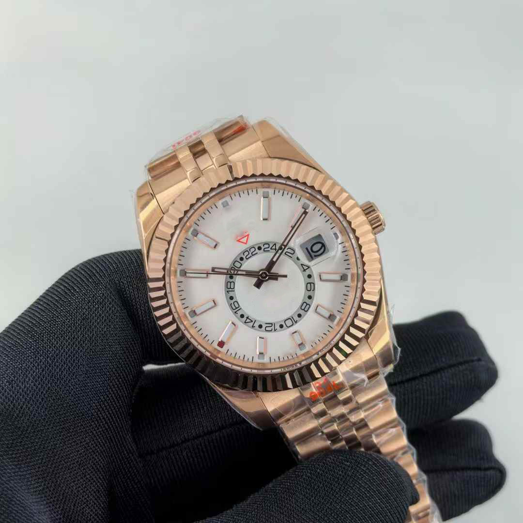 super u1 factory Men Watches Waterproof Dual Time Zone Luxury 904L Stainless Steel Multiple colors