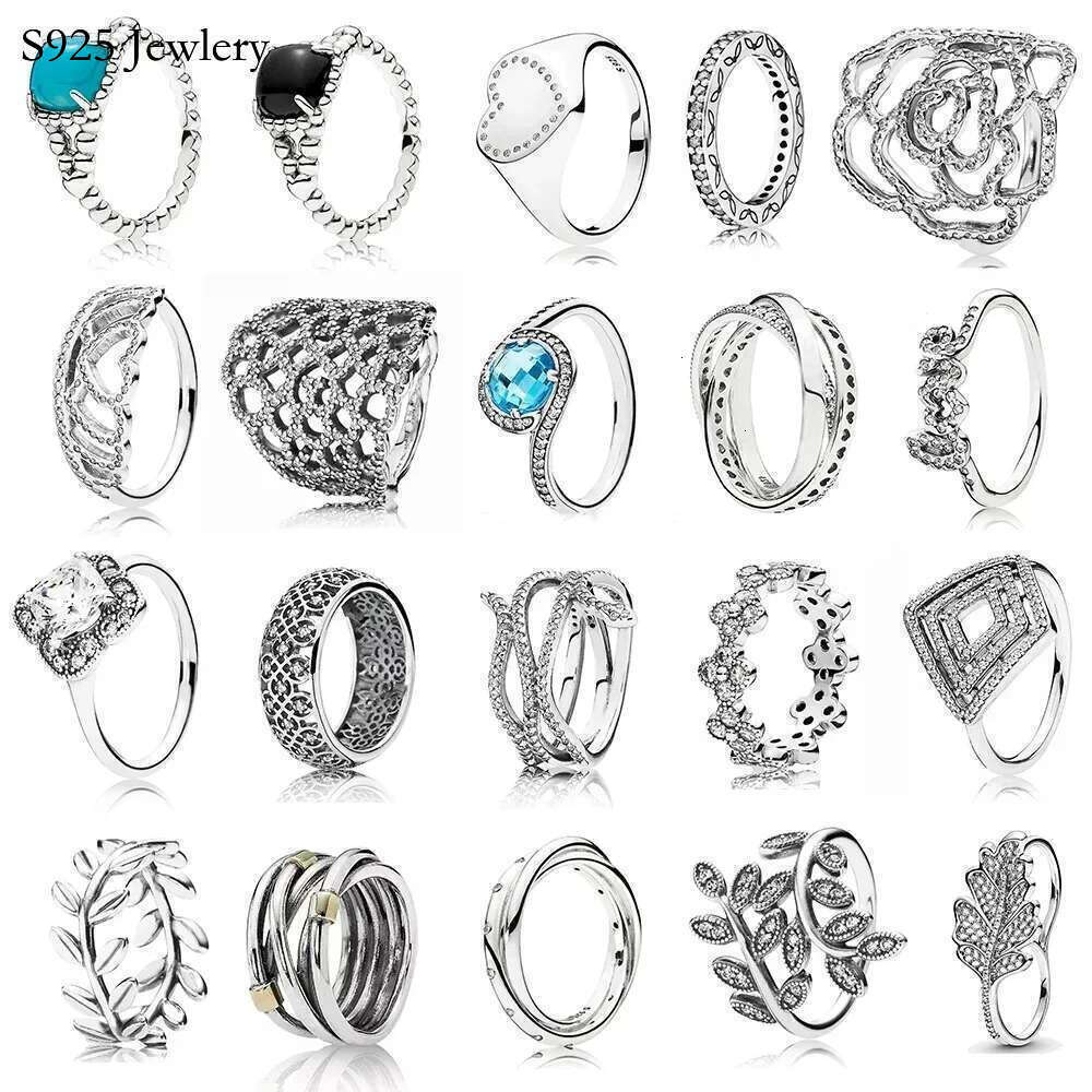 2025 NEW High-Quality S925 Snake 925 Sterling Silver Pretty Classic Sparking Ring Personality Jewelry DIY Party Gift Women