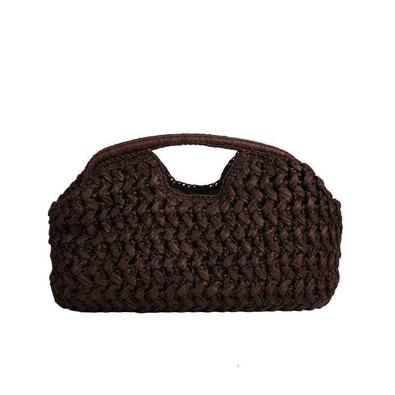 Hand-woven Handbag for Women 2025 Summer New High-end Texture Stylish Beach Vacation Tote Bag