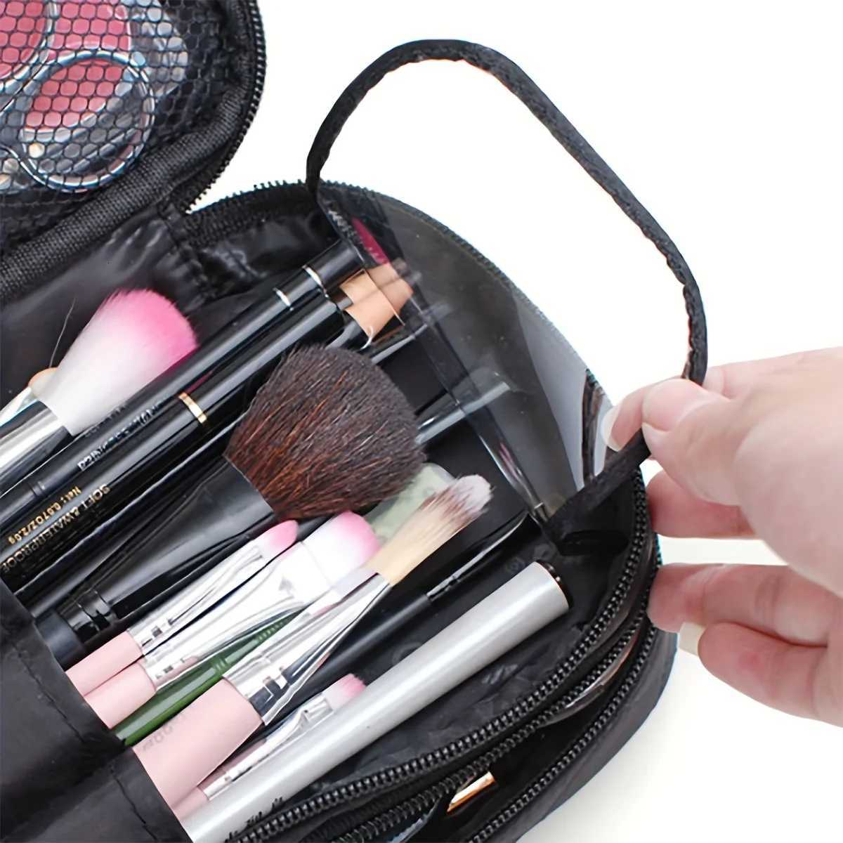 Double Makeup Bag Toiletry Bag Y250808