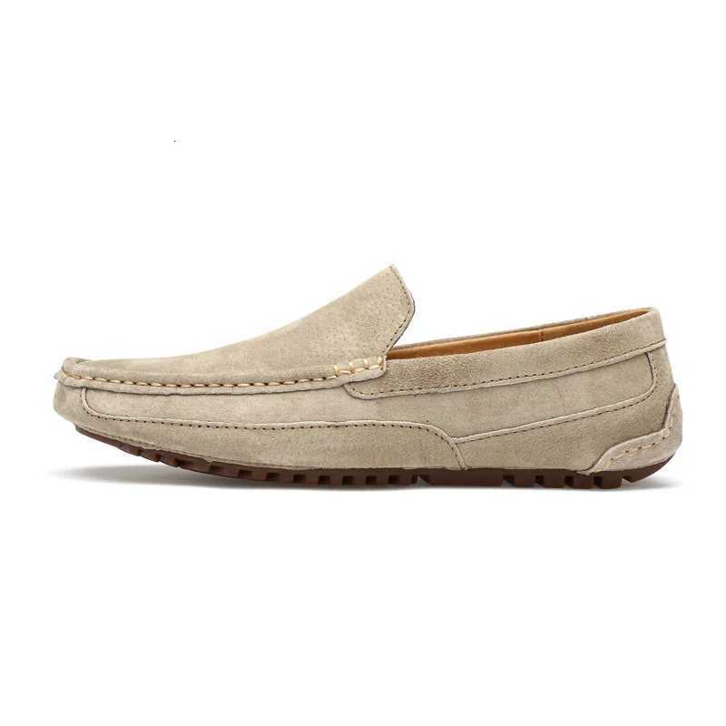 2021 Luxury Suede Leather Men Loafers Casual Shoes For Men Boat Shoes Handmade Men Slip-on Driving Shoes Male Moccasins Zapatos99 W250808