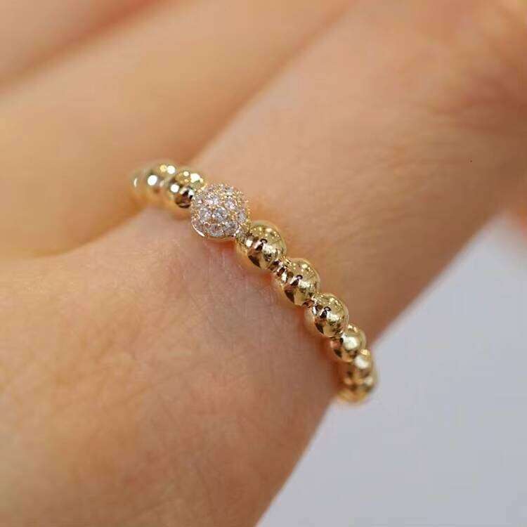 Fine Engagement 14k Yellow Gold Women Jewelry Gift Rings D Color VVS Clarity Moissanite Ring