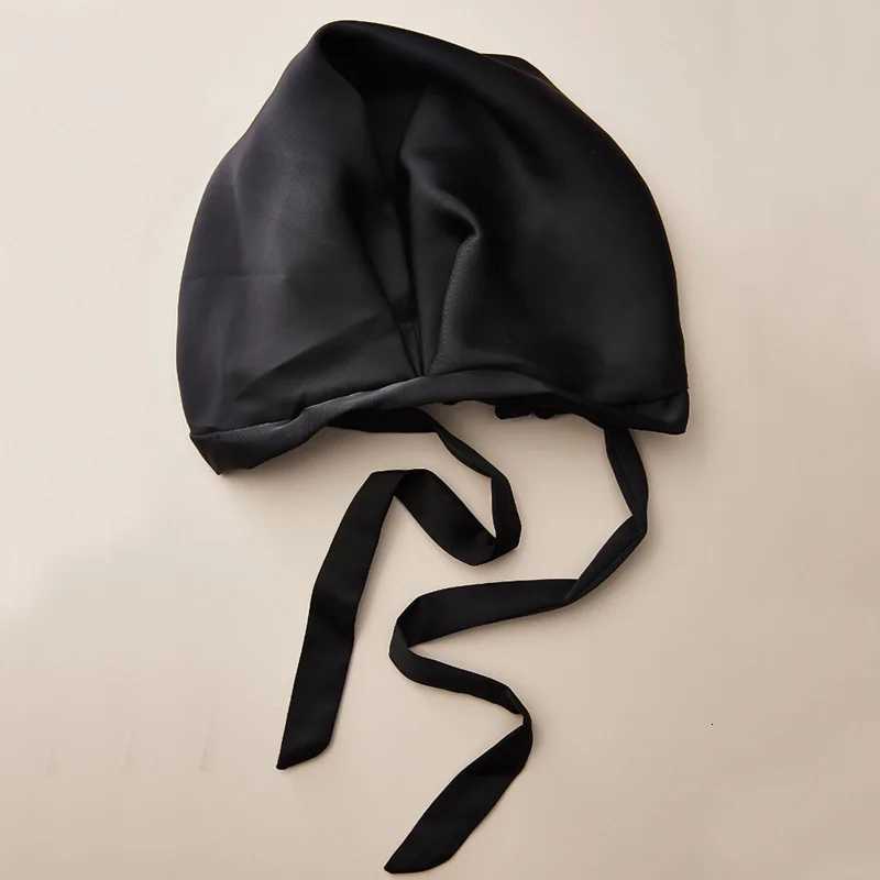 Birdtree 16MM Natural Mulberry Silk Sleeping Cap 1 Layer Shower Nightcap Housework Cooking Haircare Bonnet Protector A34316M Z250808