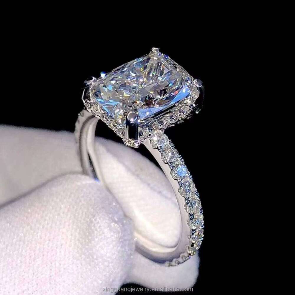 XG Factory Price Grown Custom 9 10 14 18 k Gold Fine Rings Lab Dia Jewelry