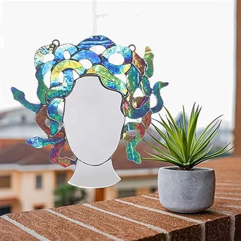 13 Decoration Mirror Mirror Pendant Hanging Mirror Colorful Mirror (Colorful) Durable Easy Install Easy To Use Z250807