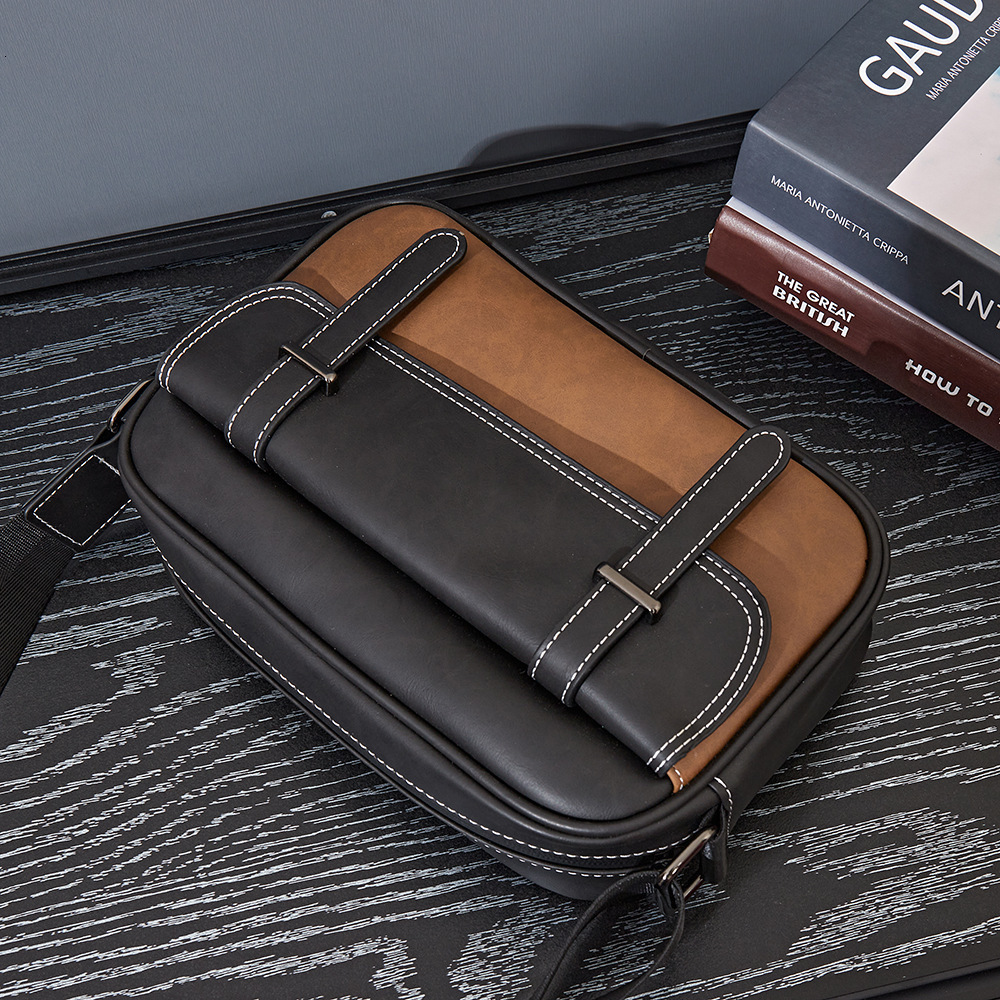 Luxury Brand Designer Bag 2025 New Men's Single Shoulder Small Bag Trendy Brand Retro Fashion Single Shoulder Bag Crossbody Bag Outdoor Messenger