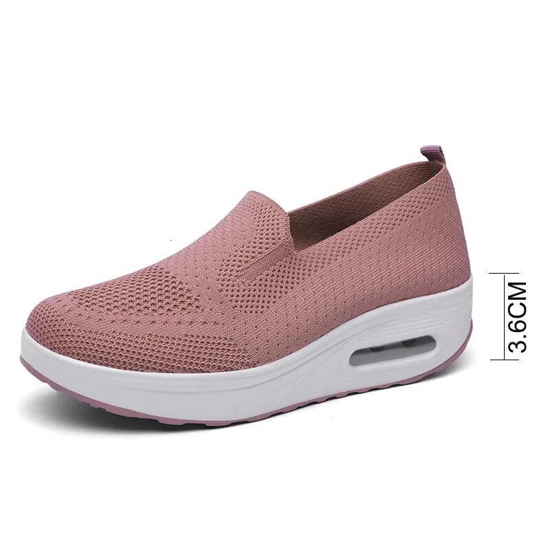 EOFK Women's Mesh Breathable Loafers Sneakers Solid Color Front Summer Walking Casual Shoes ddmysaturn