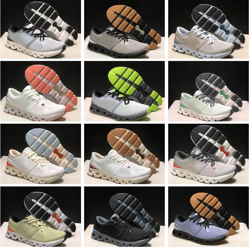 X4 2025 Running Shoes Shoe Training Shoe Colorful Lightweight Comfort Design Men Women Snearkers Runners yakuda dhgate Ivory Black Feather Black Silver Flame