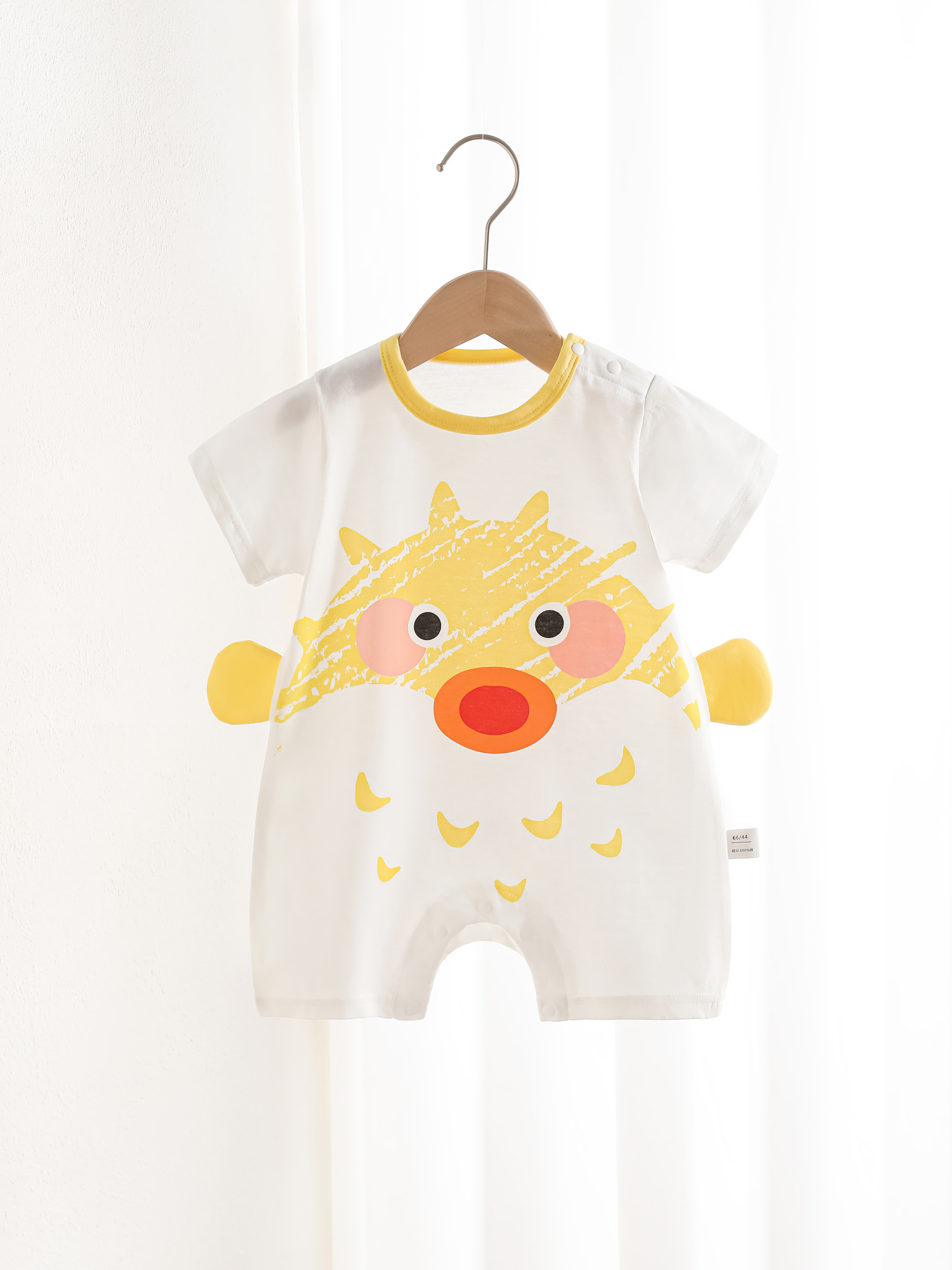 Lightweight Pure Cotton Unisex Toddler Outfit Featuring Diverse Animals