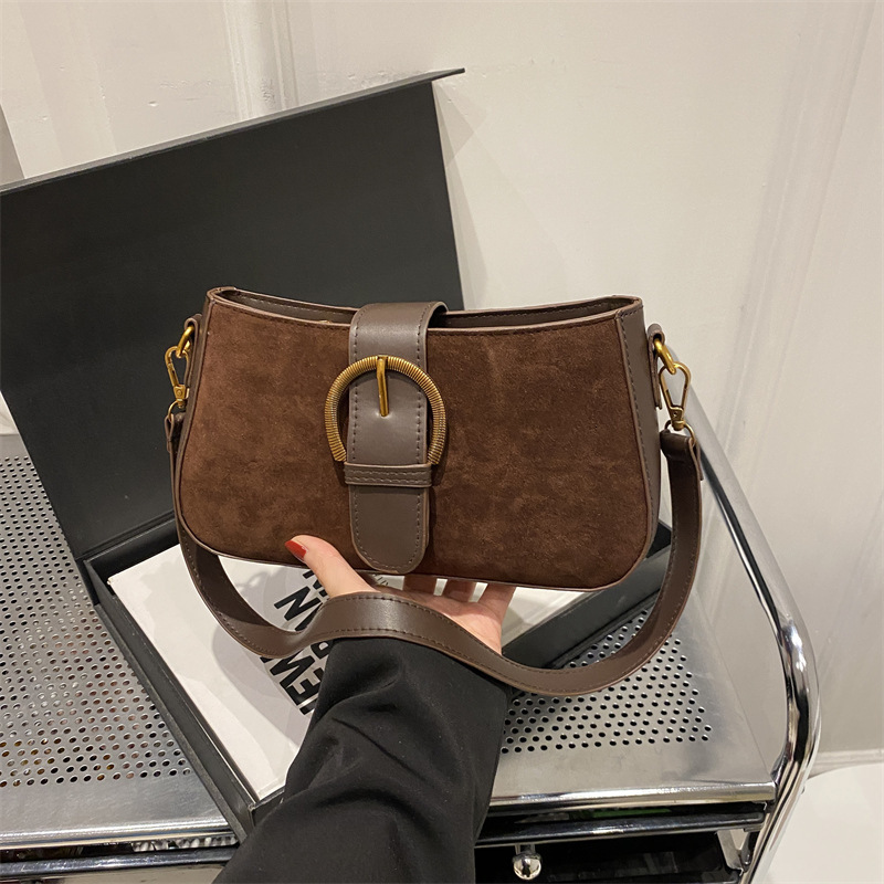 2025 Autumn New Women s Shoulder Bag Retro Texture Small Square Bag Women s New Shoulder Underarm Bag Fashion Women s Crossbody Bag Autumn New Designe