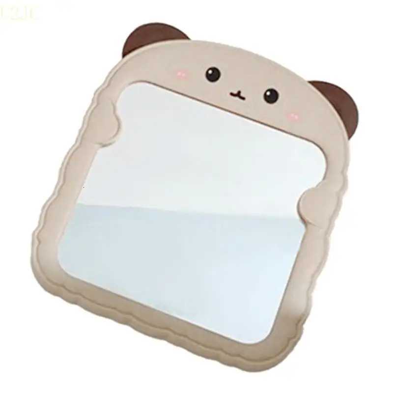 2024 New Desktop Makeup Mirror Flat Mirrors with Bracket Cartoon Bear Mirror Z250807