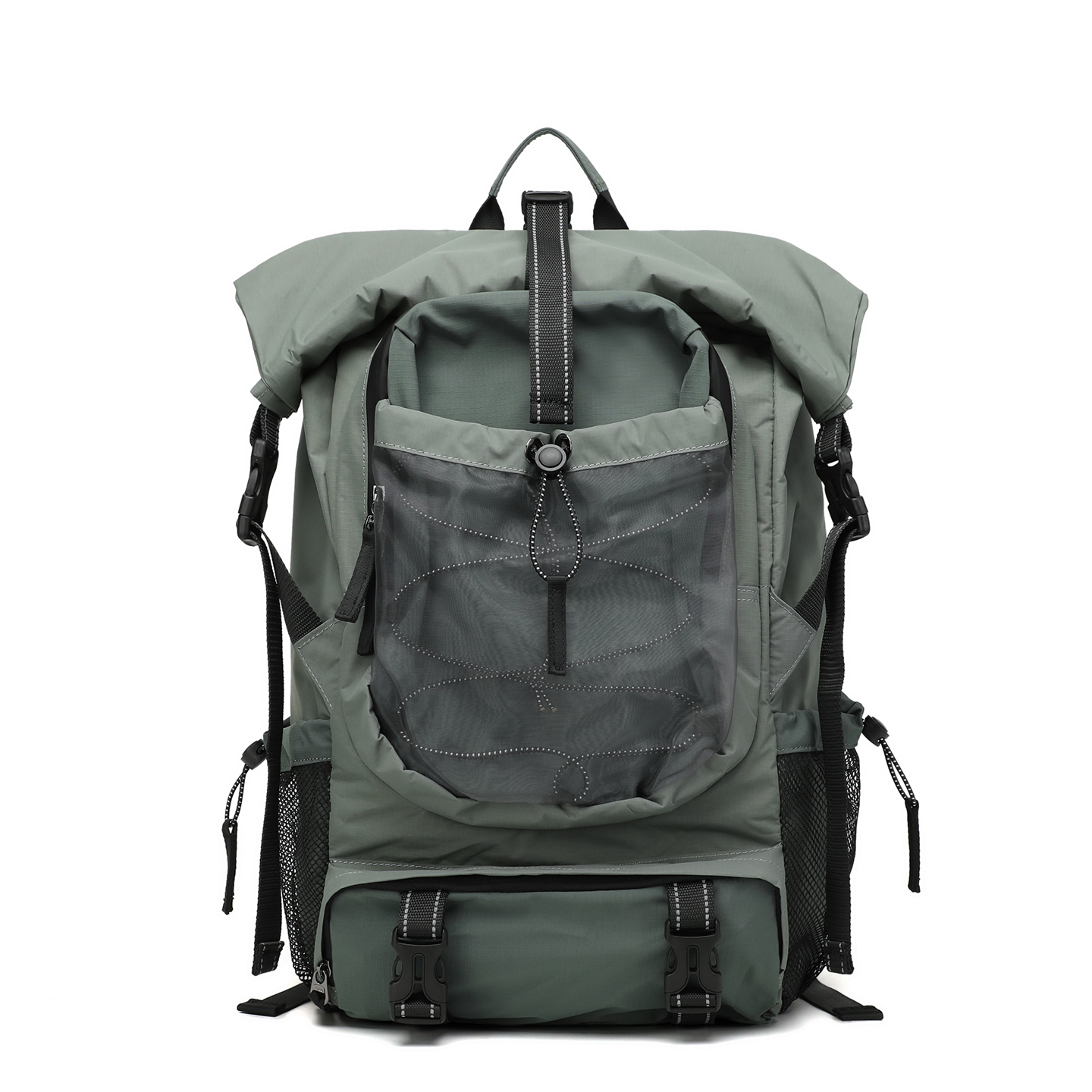 Men's and women's outdoor hiking bags, large capacity multifunctional lightweight hiking backpacks, men's waterproof backpacks