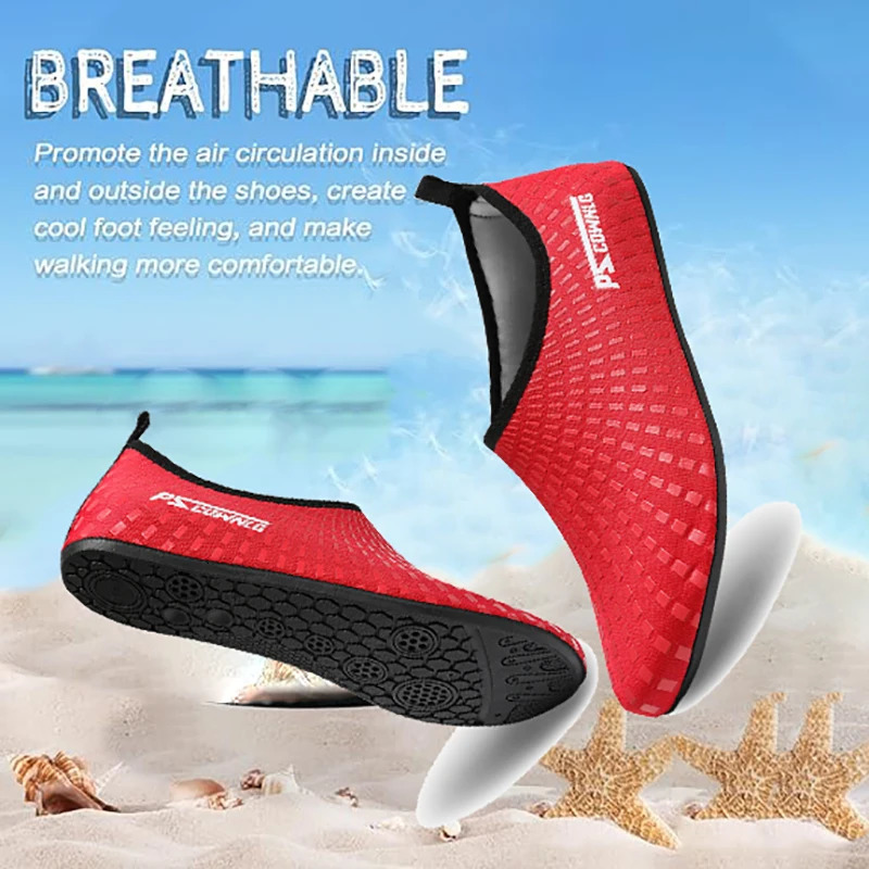 Diving Shoes Women Aqua Shoes Men Beach Swimming Water Sport Socks Barefoot Sneaker Fitness Dance Swim Surfing Snorkeling Shoe 250730