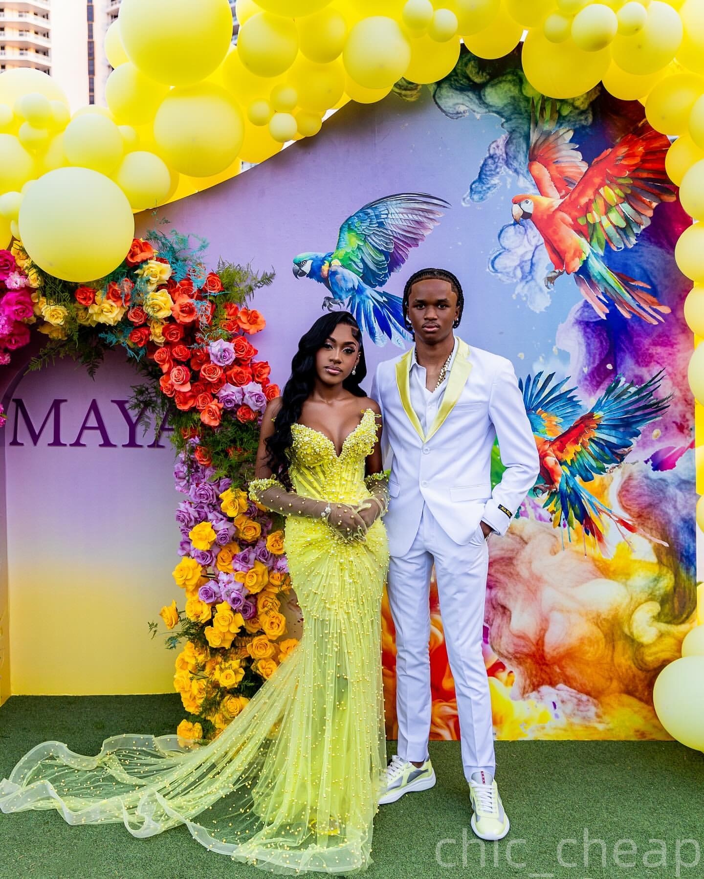 Mermaid Yellow Prom Dresses 2025 Pearls Rhinestones Sweetheart Evening Formal Party Second Birthday Engagement Gowns Plus Size Dress For Special Occas