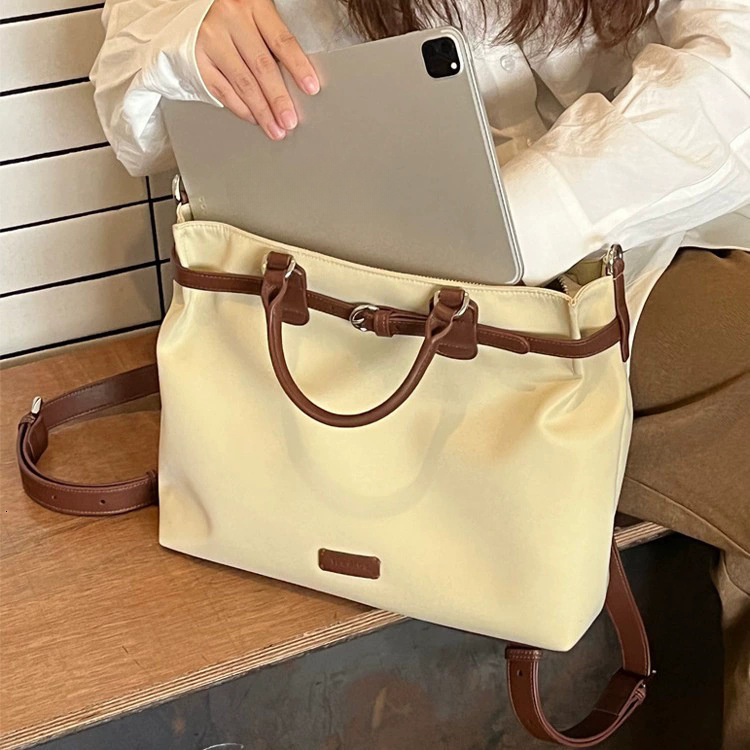2025 Autumn New fashion Women's Shoulder Bag Large Capacity Shoulder Bag Women's New Laptop Bag Commuter Women's Crossbody Bag Autumn N