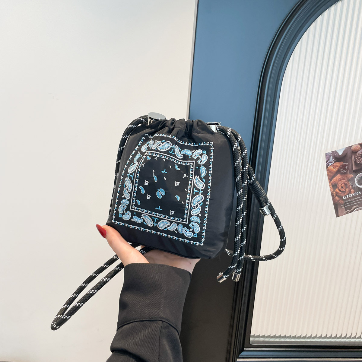 New Paisley Crossbody Bag Free Delivery To Your Door Paisley Crossbody Designer Bag Bag Luxury Bag Women's Embroidered Bag