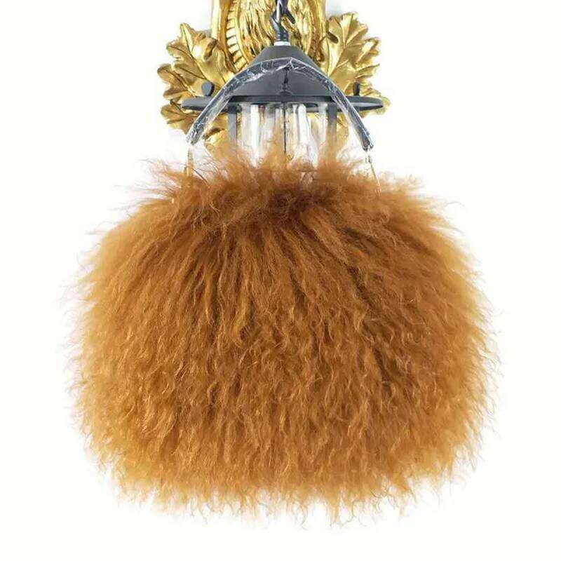 Soft Real Fur wool Chain Shoulder for Women Designer Purses and Handbags Women's Party Clutch Crossbody Bag High Quality