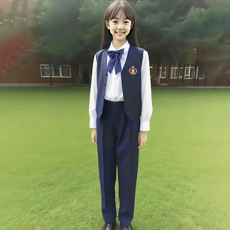 Customized Fashion British School Formal Suit Coat Uniform