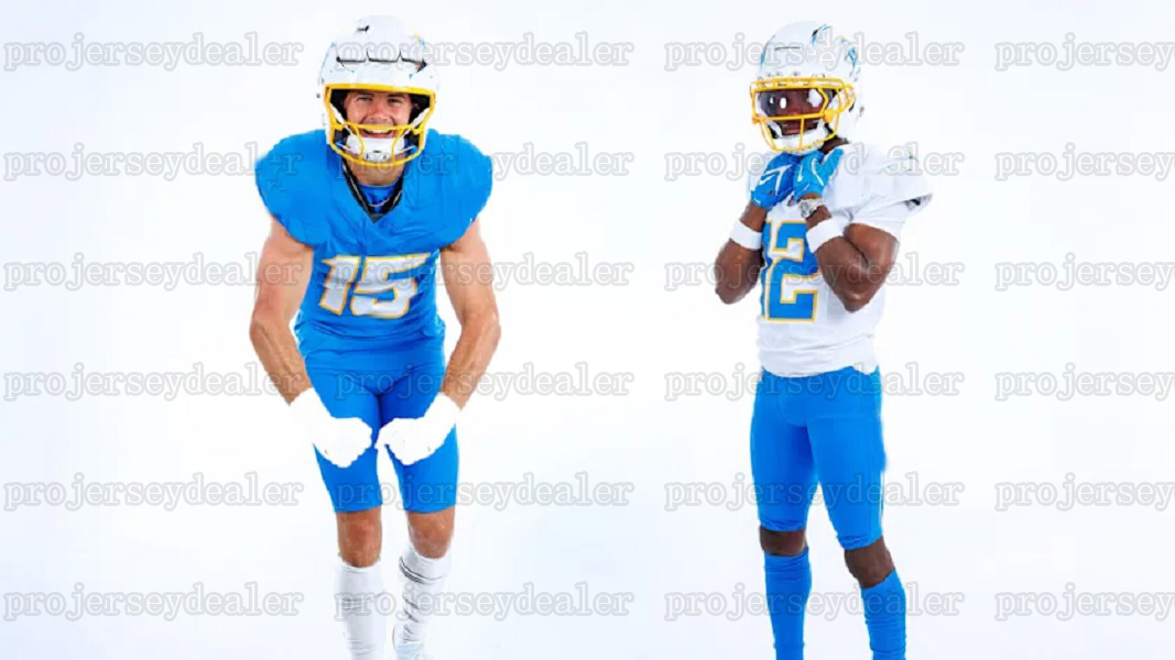 2025 Alternate football jerseys Ladd 15 McConkey Justin Herbert Derwin James Jr. Quentin Johnston Joe Alt