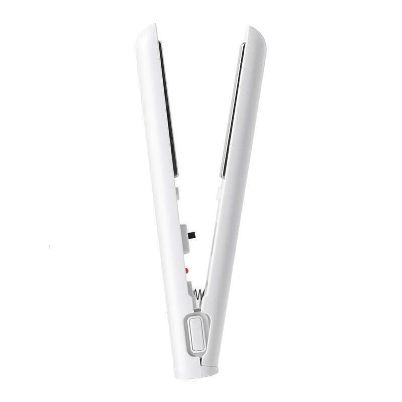 USB Portable Hair Straightener Wireless Curling Iron Dual-Use Clip Bangs Curler