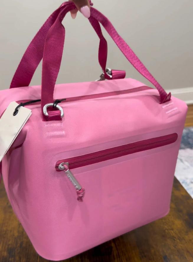 US stock All Day Julienne Mini Soft Lunch Bag Box 10-Cans Recycled Polyester 12-Hour Travel Cooler Bags Wholesale 0808