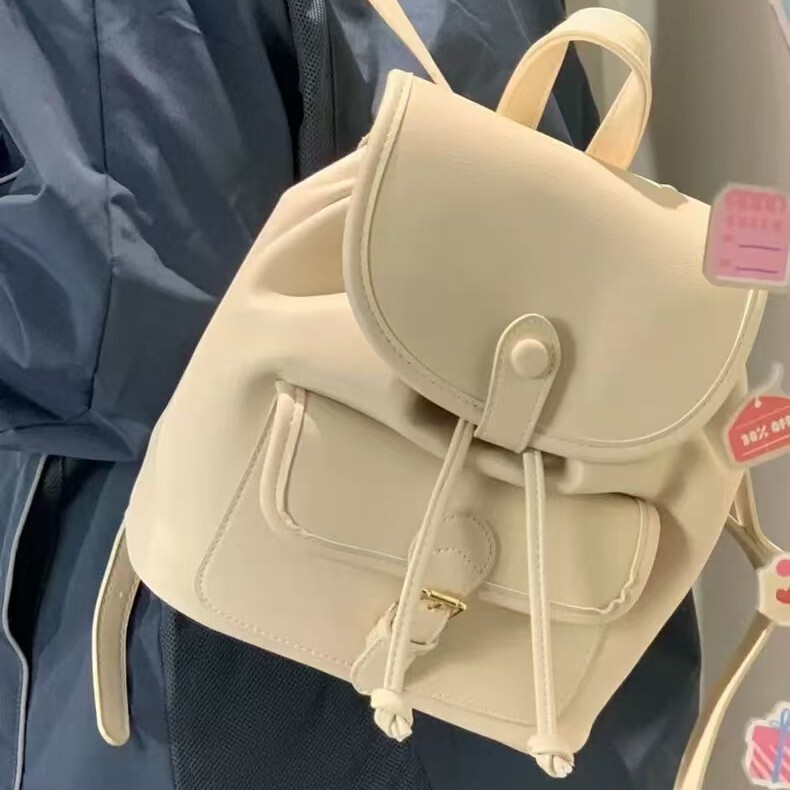 2025 Autumn New Women s Backpack New Soft Leather Backpack Korean PU trend Backpack Fashion Girls Backpack Autumn Solid Color New Designer Backpack