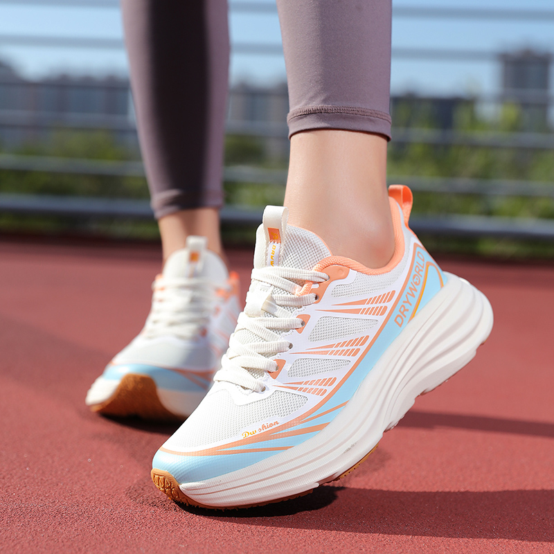 Men's running 2025 new autumn breathable sports men's thick-soled lightweight shock-absorbing leisure travel shoes