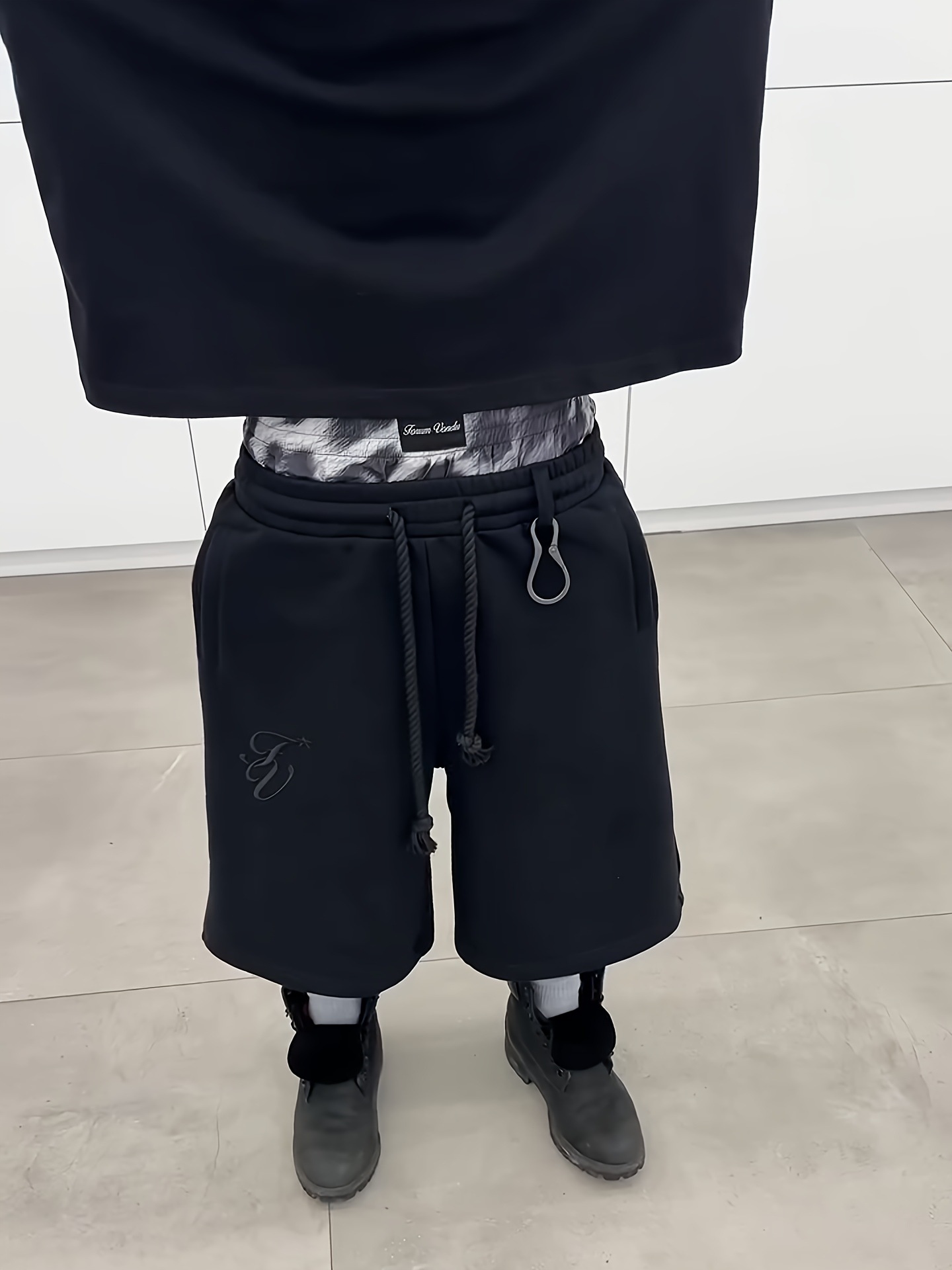 Men's Pants Y2K American Harajuku Vintage Loose Double Waist Sweatpants Men Streetwear Hip Hop Letters Embroidered Casual