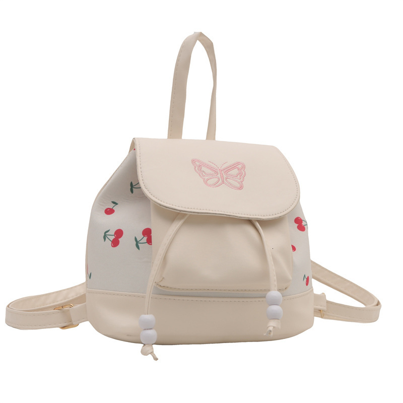 2025 Autumn New Women's Backpack Autumn New Drawstring Leather Fashion Simple Handbag Small Backpack fashion Retro Backpack New Designer Backpack