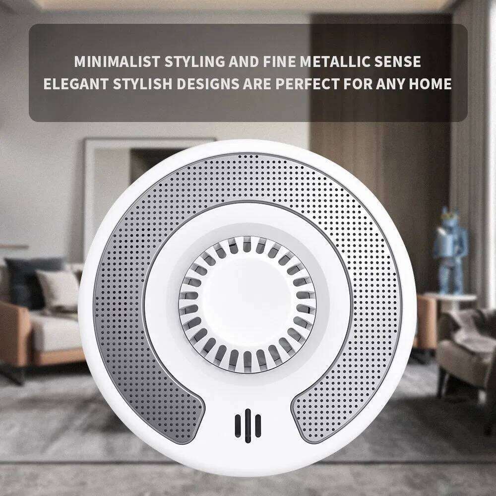 V-Come Alarm Sealed 10-Year Li-Battery, Standalone Heat Detector with Big Test and Silence Button VH03