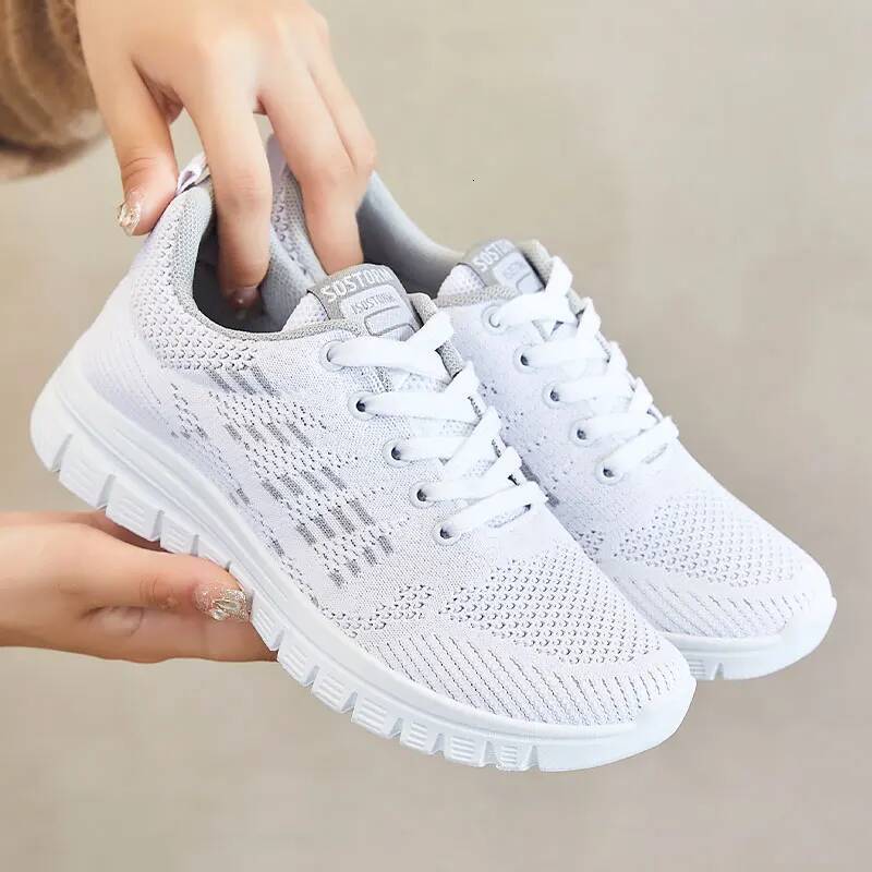 Ladies' casual sports ladies' summer breathable, soft, running, walking, fiess, vulcanized shoes, free shipping ddmysaturn