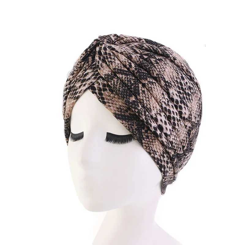 Hot Sale Ethnic Style Lady Turban Hat Print Indian Cap High Quality Muslim Sleep Bonnet For Women Z250808