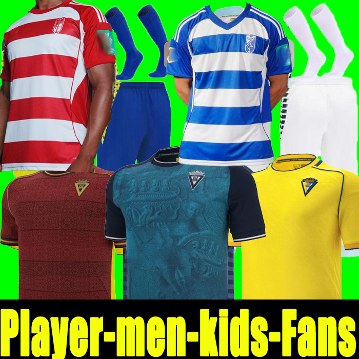 25 26 Cadiz soccer jerseys Granadaes 2025 LOZANO ALEX Bodiger Juan Cala 3RD CAMISETA ASCENSO A LIGA SANTANDER de Carnaval men kids home away Special football shirts
