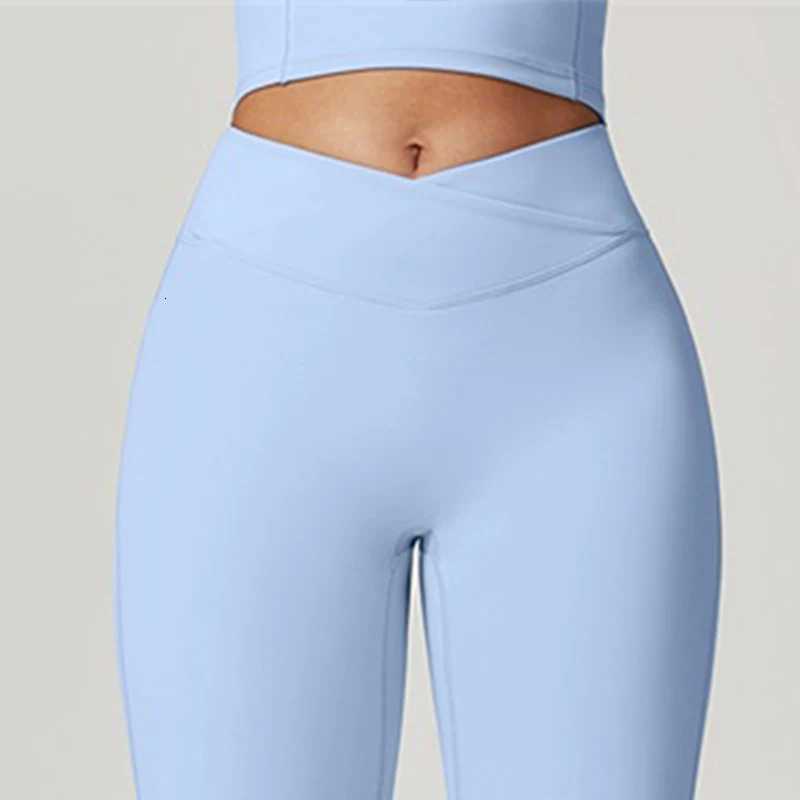 Butt Lifting Flared Leggings Womens Yoga Pants Sexy Sports Tights Woman High Elastic Wide Leg Gym Pants Fitness Workout LeggingsXJ250808